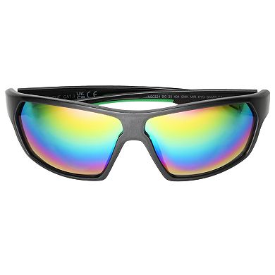 Women’s Body Glove Mirrored Wrap Sunglasses