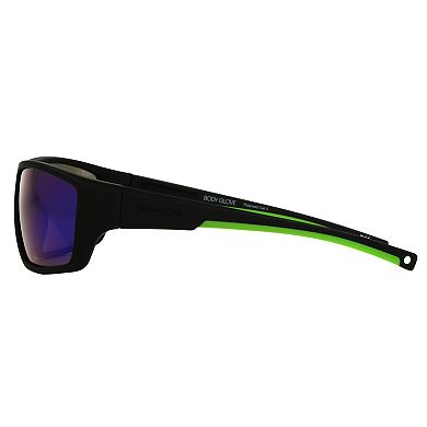 Men’s Body Glove Polarized Mirrored Wrap Sunglasses