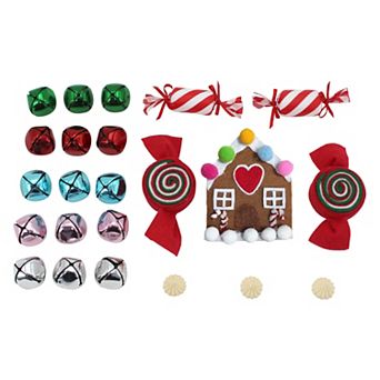 St. Nicholas Square® Christmas Decorative Holiday Accents Bowl Filler Set