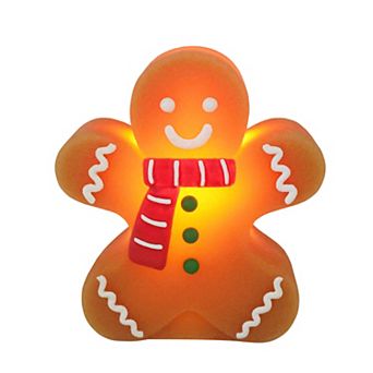 St. Nicholas Square® LED Gingerbread Wax Candle