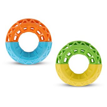 Wham-O 2-Pack Geo Ring Chew Toys