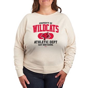 Plus Size Disney's High School Musical Wildcats French Terry Long Sleeve Tee