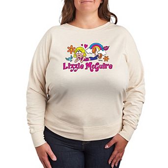 Plus Size Disney's Lizzie McGuire French Terry Long Sleeve Tee