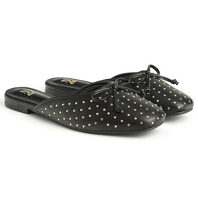 New York & Company® Lia Women's Mule Sandals With Bow Accent