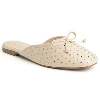 New York & Company® Lia Women's Mule Sandals With Bow Accent