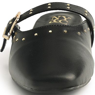 New York & Company® Lyanna Women's Mule Sandals With Stud Details