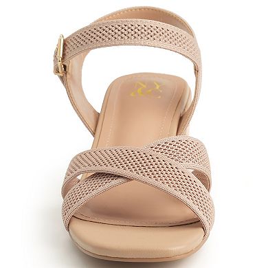 New York & Company® Mavis Women's Block Heel Ankle Strap Sandals