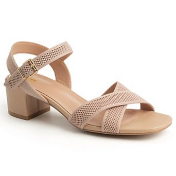 New York & Company® Mavis Women's Block Heel Ankle Strap Sandals