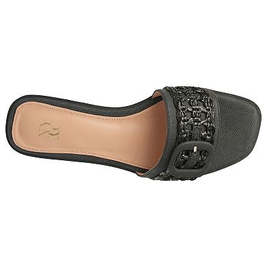 New York & Company® Amber Women's Woven Slide Sandals