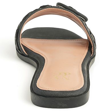 New York & Company® Amber Women's Woven Slide Sandals