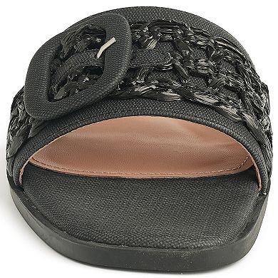 New York & Company® Amber Women's Woven Slide Sandals
