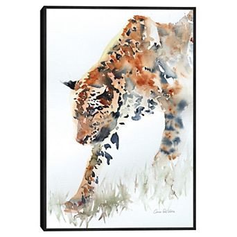 Masterpiece Anne De Vries Watercolor Animal Framed Wall Art
