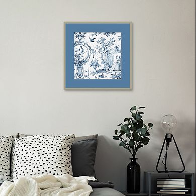 Masterpiece Toile IV Framed Wall Art