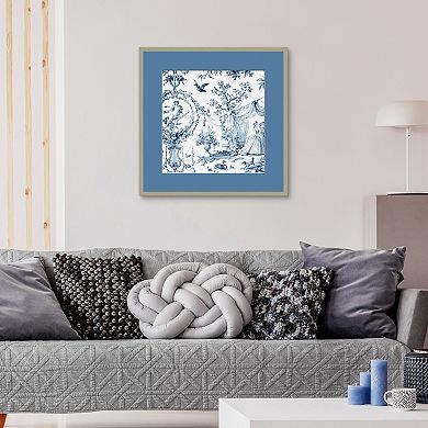 Masterpiece Toile IV Framed Wall Art