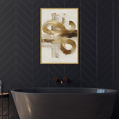 Masterpiece As Above Abstract Framed Wall Art