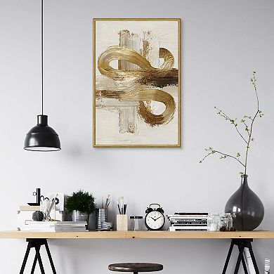 Masterpiece As Above Abstract Framed Wall Art