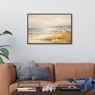 Masterpiece Coastal Landscape Framed Wall Art