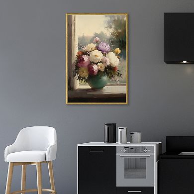 Masterpiece Lancashire Floral Framed Wall Art