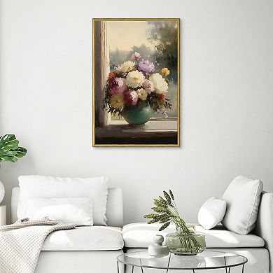 Masterpiece Lancashire Floral Framed Wall Art