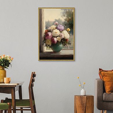 Masterpiece Lancashire Floral Framed Wall Art