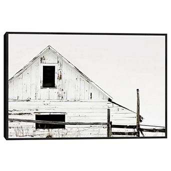 Masterpiece The White Barn II Framed Wall Art