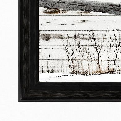 Masterpiece The White Barn II Framed Wall Art