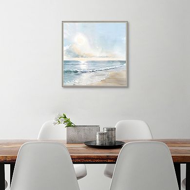Masterpiece Blue Seascape Framed Wall Art