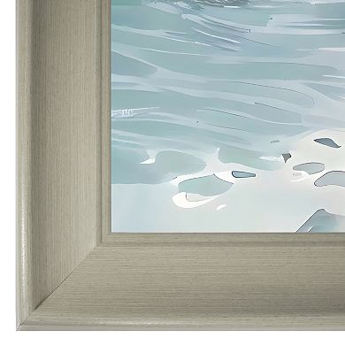 Masterpiece Blue Seascape Framed Wall Art