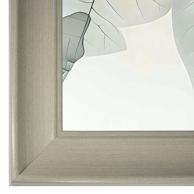 Masterpiece Translucent Leaves Framed Wall Art