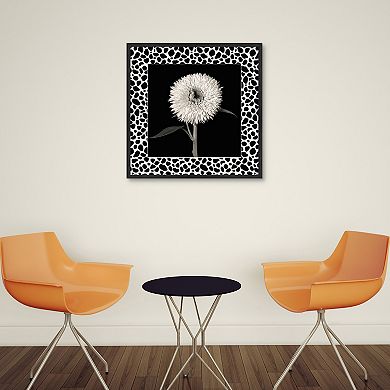 Masterpiece Fuzzy Sunflower Framed Wall Art