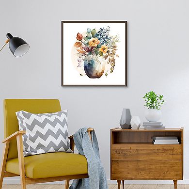 Masterpiece Flowers in Vase 7 Framed Wall Art