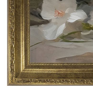 Masterpiece Romantic Flowers Framed Wall Art