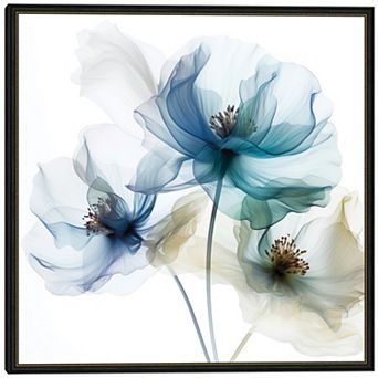 Masterpiece Translucent Poppy II Framed Wall Art