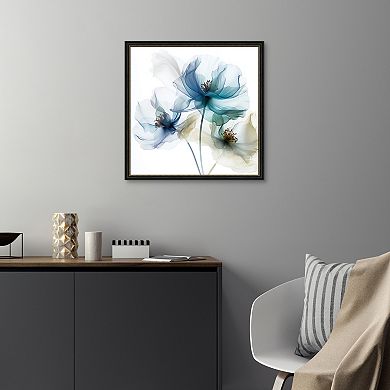 Masterpiece Translucent Poppy II Framed Wall Art