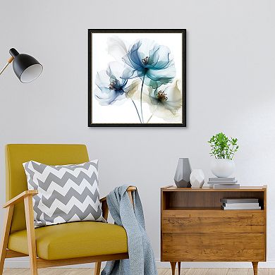 Masterpiece Translucent Poppy II Framed Wall Art