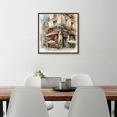 Masterpiece Paris Cafe 3 Framed Wall Art
