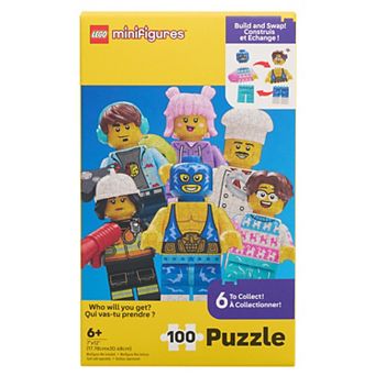 Just Play LEGO® Minifigures 100 pc Puzzle - Styles May Vary