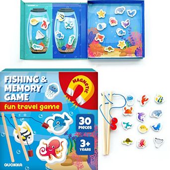 QUOKKA Magnet Game for Kids 3-5 - Travel I Road Trip I Plane I Car Ride