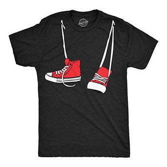 Shoes around Neck T Shirt Funny 90s Vintage Cool Adult Humor Graphic Novelty