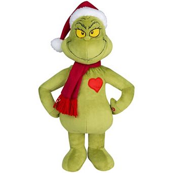 Grinch Lighted Heart Holiday Greeter Table Decor