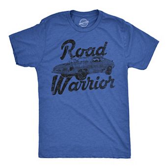 Road Warrior T Shirt Cool Vintage Movie Classic Car Racing Tee