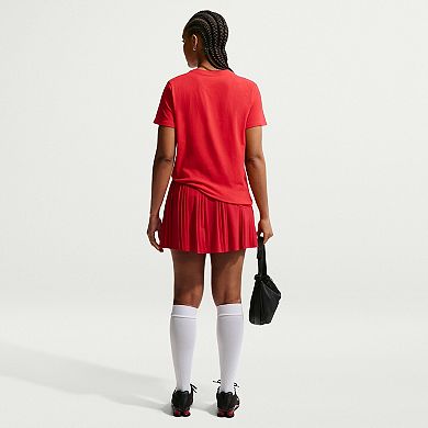 Women's Nike Red USMNT Crest T-Shirt
