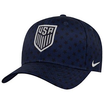 Men's Nike Navy USMNT Rise A-Frame Adjustable Hat