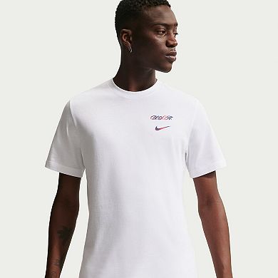 Men's Nike White USMNT Wordmark T-Shirt