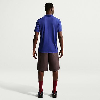 Men's Nike Royal USMNT Dri-FIT Victory Solid Polo
