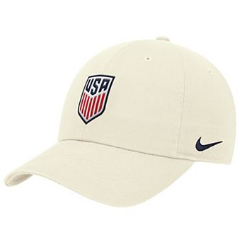 Men's Nike Cream USMNT Club Adjustable Hat