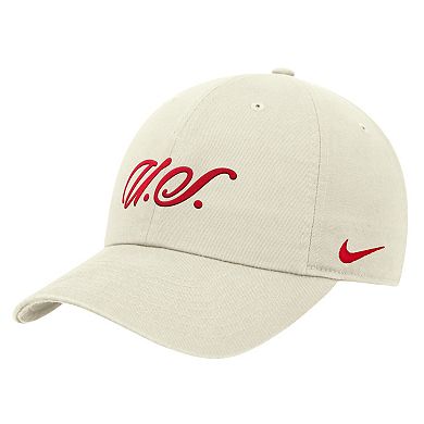 Men's Nike Cream USMNT Club Adjustable Hat