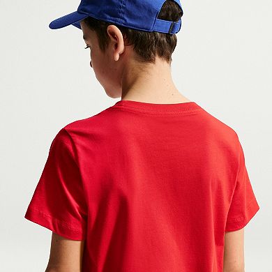 Youth Nike Red USMNT Crest T-Shirt