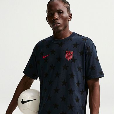 Men's Nike Navy USMNT Allover Print T-Shirt