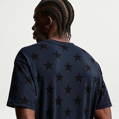 Men's Nike Navy USMNT Allover Print T-Shirt